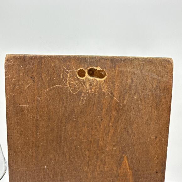 Pair 14” Vintage Wooden Cookie Molds German Dutch Carved Wood Wall Decor Kitchen - Picture 9 of 15